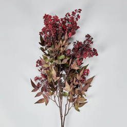 Burgundy Berry Branch